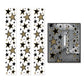 Beistle Black & Gold Star Party Panels