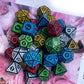 35Pieces DND Dice Set| Carving Dice Polyhedral Dice Set for Board Game