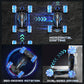 BEZGAR Remote Control Car - Gesture RC Car with Lighting, Sound & Smoke Effects, 2.4Ghz Hand Controlled RC Stunt Car for Kids, I