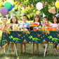 Tudomro 3 Pieces Dinosaur Plastic Party Tablecloth Dinosaur Birthday Table Cover Decorations Disposable Dinosaur Table Cover For