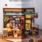Rolife Diy Miniature House Kit For Adults, Mini Wooden Dollhouse Kit, Bakery Tiny House Diorama Building Kits-Birthday Christmas Craft Hobbies Gift For Teens Kids (Tipsy Restaurant)