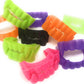 144 Bulk Vampire Teeth Halloween Fangs Assortment (Black, Purple, Green, Hot Pink, Orange, And Glow-In-The-Dark)