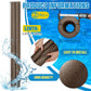 Hanaive 2 Pcs 40 Inch x 4. 1 Inch Jumbo Pool Noodles Bulk Large Swimming Foam Noodles for Floating Craft Projects Pre Slit Clamp