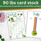 Bunco St. Patricks Day Bunco Theme Set. It'S Bunco Time! Themed Bunco Game Kit Includes Score Sheet, Tally Sheet, Ghost Player,