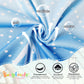 Sukyfecde Girls Princess Dresses Toddler Kids Costume Birthday Party Dress Halloween Cosplay Outfits 5T Blue
