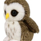 Ice King Bear Wild Animal Small Stuffed Animals Zoo Family Plush Toy (Owl 6 Inches)