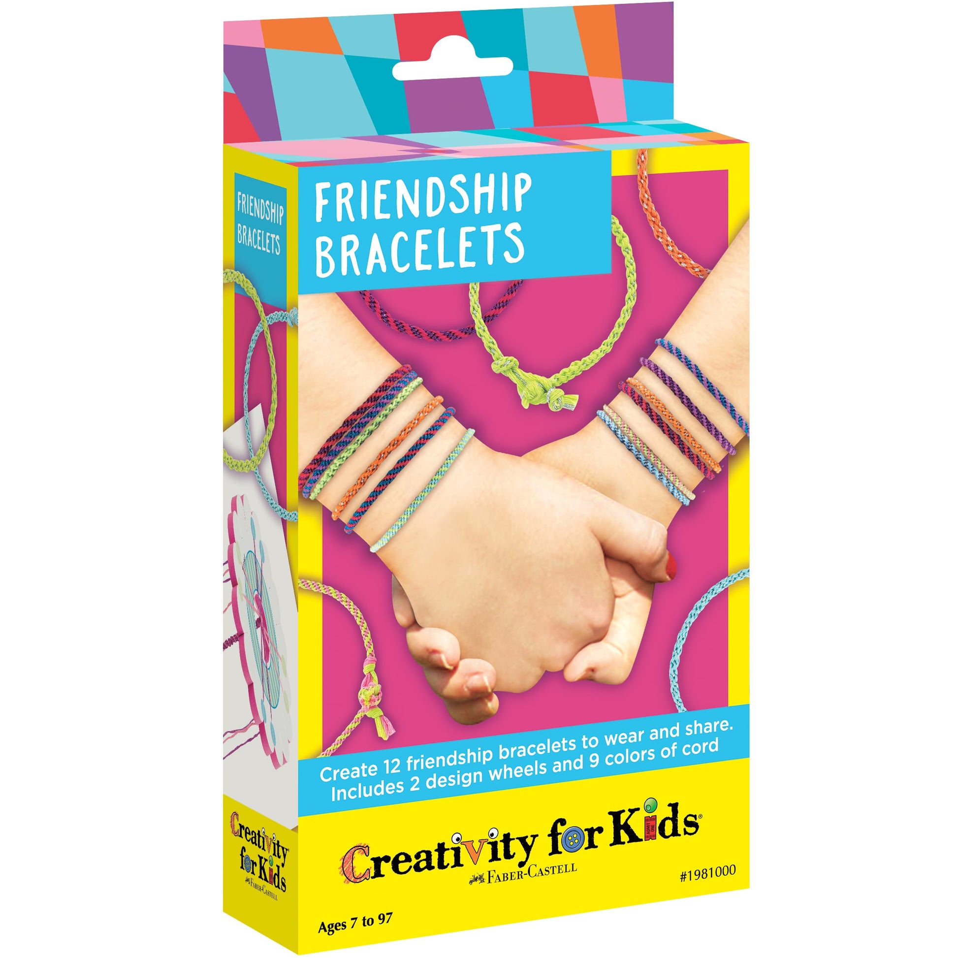 Creativity for Kids Friendship Bracelets Kit, Easter Basket Stuffers (Ages 7+)