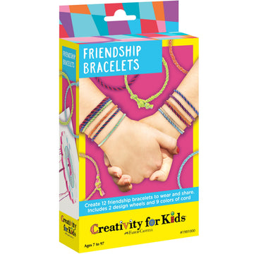 Creativity for Kids Friendship Bracelets Kit, Easter Basket Stuffers (Ages 7+)
