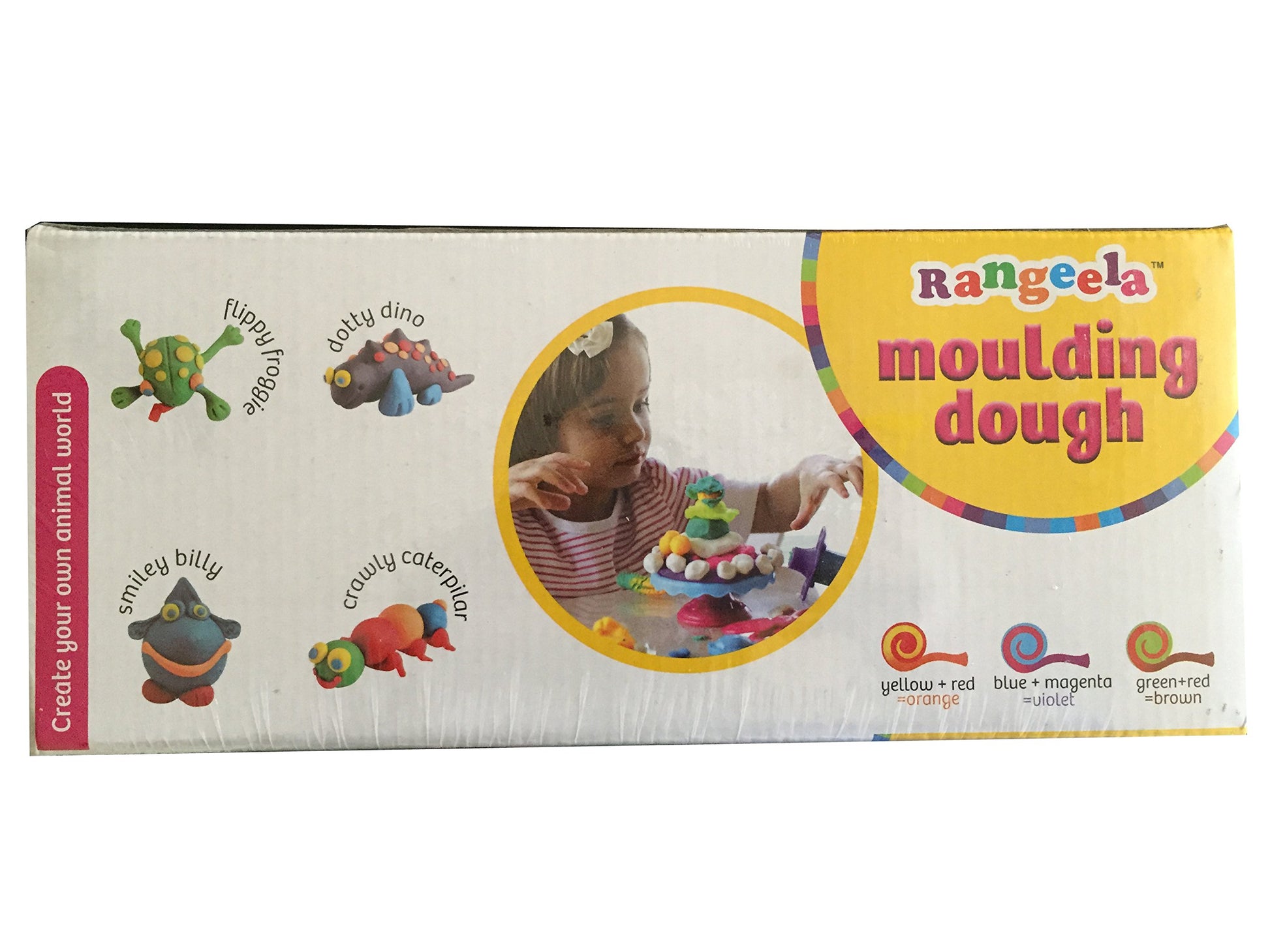Pidilite Industries Rangeela Moulding Dough 8 Shades KitGreen,