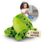 Forest & Twelfth Stuffed Frog, Single Mini Stuffed Animal Plush Toy For Kids, Amphibian Party Favors And Goody Bags, Classroom T