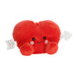 Aurora Adorable Palm Pals Paolo Cupid Heart Stuffed Animal - Pocket-Sized Play - Collectable Fun - Red 5 Inches