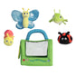 Aurora® My Critter Keeper™ Baby Stuffed Animal - Sensory Delight, Multicolor, 8 Inches, Polyester, Model 23275