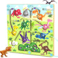 Magnetic Color And Number Maze, Montessori Busy Toys For 2 3 4 5 Year Old, Wooden Puzzle Activity Board, Learning Educational To