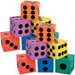Fun Express - Foam Dice Assortment - Toys - Games - Indoor & Mini Game Sets - 12 Pieces