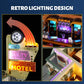 Funwhole City Car-Hotel Lighting Building-Bricks Set - Road Trip Modular Twilight Motel Collection Led Light Car And Motorcycle