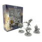 Citadel Black Colossal Onslaught Miniatures Set - 4 Pack - Large 50Mm Base, D&D Bbeg Unpainted Minis, Includes Dragon, Lich, Beholder, Basilisk
