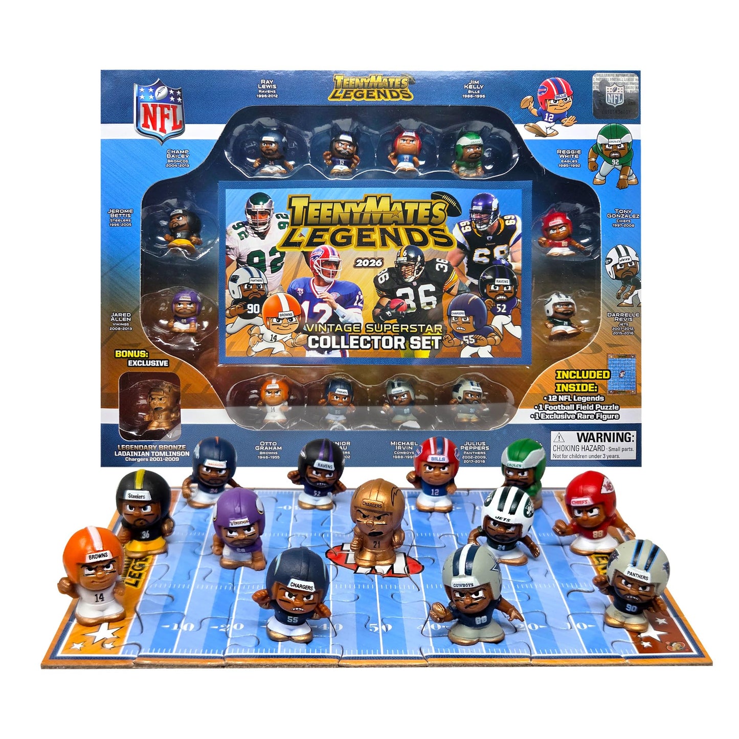 Party Animal NFL Legends TeenyMates Gift Set Series 4