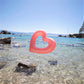 Swimline Inflatable Metallic Heart Pool Ring