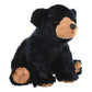 Wild Republic Black Bear Plush, Stuffed Animal, Plush Toy, Gifts For Kids, Cuddlekins 12 Inches