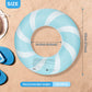 Bestrip Pool Floats Adult Size For Kids Age 8-12 Adults Inflatable Floats Swimming Ring Toys Beach Pool Party Lake Use (1Pcs-Blu