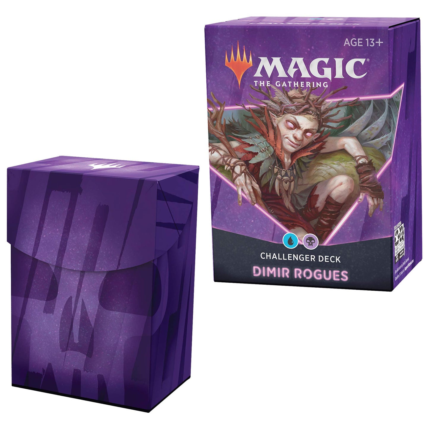 Magic: The Gathering Challenger Deck 2021 - Dimir Rogues, Compact, Black, Cardstock, Model C91200000