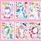 24 Sheets Make Your Own Unicorn Stickers Make A Face Stickers For Kids Toddlers With Unicorns Diy Craft Stickers Kids Party Favo