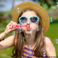 Uoyoi Mermaid Party Favors,24Pcs Glitter Mermaid Tail Bubble Wands For Kids,Cute Mermaid Bubble Wand For Mermaid Birthday Party
