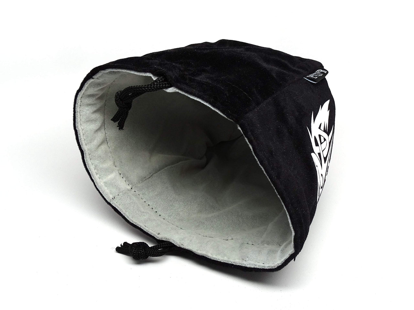 Reversible Large Microfiber Dice Bag - Self Standing And Holds Over 250 Polyhedral Dice With Drawstring Tie - Multiple Designs A
