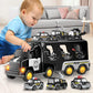 Beby Buty 7 in 1 Police Trucks Cars Toys for Toddlers 3-5, Boy Toddler Car Truck Toys with Light Sound, Birthday Gifts Toys for