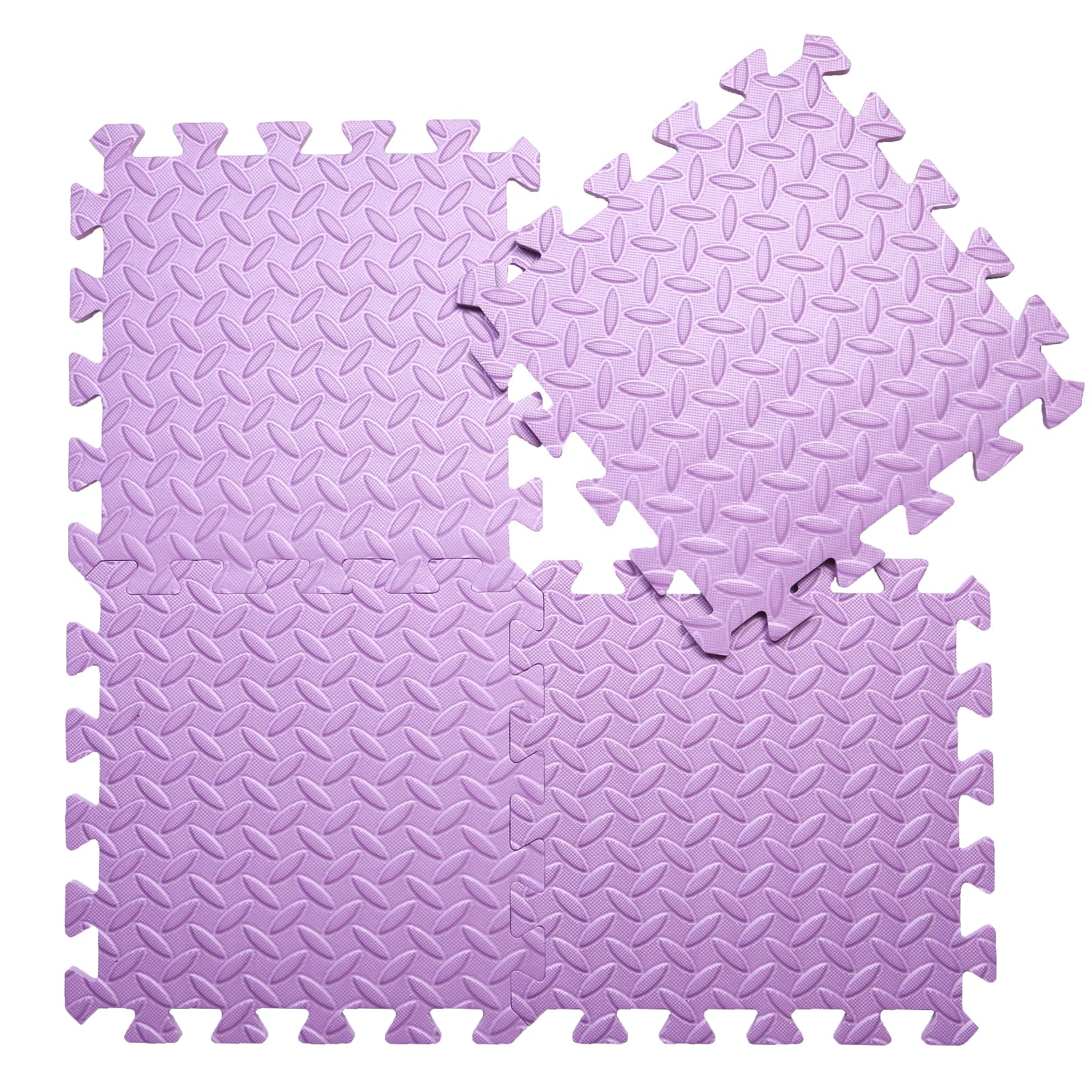 Coolcandy Foam Play Mat, 12''x12'' Square Tiles - Non-Toxic, Soft, Thickened, Interlocking - Toddler Playmat for Playing, Exerci