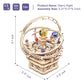 Rowood Music Box 3D Puzzles For Adults, Diy Wooden Mechanical Building Model Kits, Gift For Teens Kids On Children'S Day/Birthday/Christmas - Starry Night