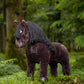 Lemieux Toy Pony Freya For Kids - Brown - Soft Coat - Flexible - Pretend Play - Stuffed Animal Horse - Gift For Kids - Suitable