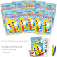 Bendon Mini Play Packs, Each with Mini Coloring Book, 2 Mini Crayons, and a Sticker,10-Pack (Baby Shark)