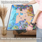 Becko Jigsaw Puzzle Board with Covers Portable Puzzle Mat for Puzzle Storage Puzzle Saver, Non-Slip Surface, Up to 1000 Pieces (