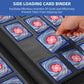 WisOffice enhanced 1000 Card Binder  Ringless Side Loading 16 Pockets Card Binder  1000 Pokcets Trading Card Album Fohlder for Lorcana  MTG  TCG  Game&Sports  Blue