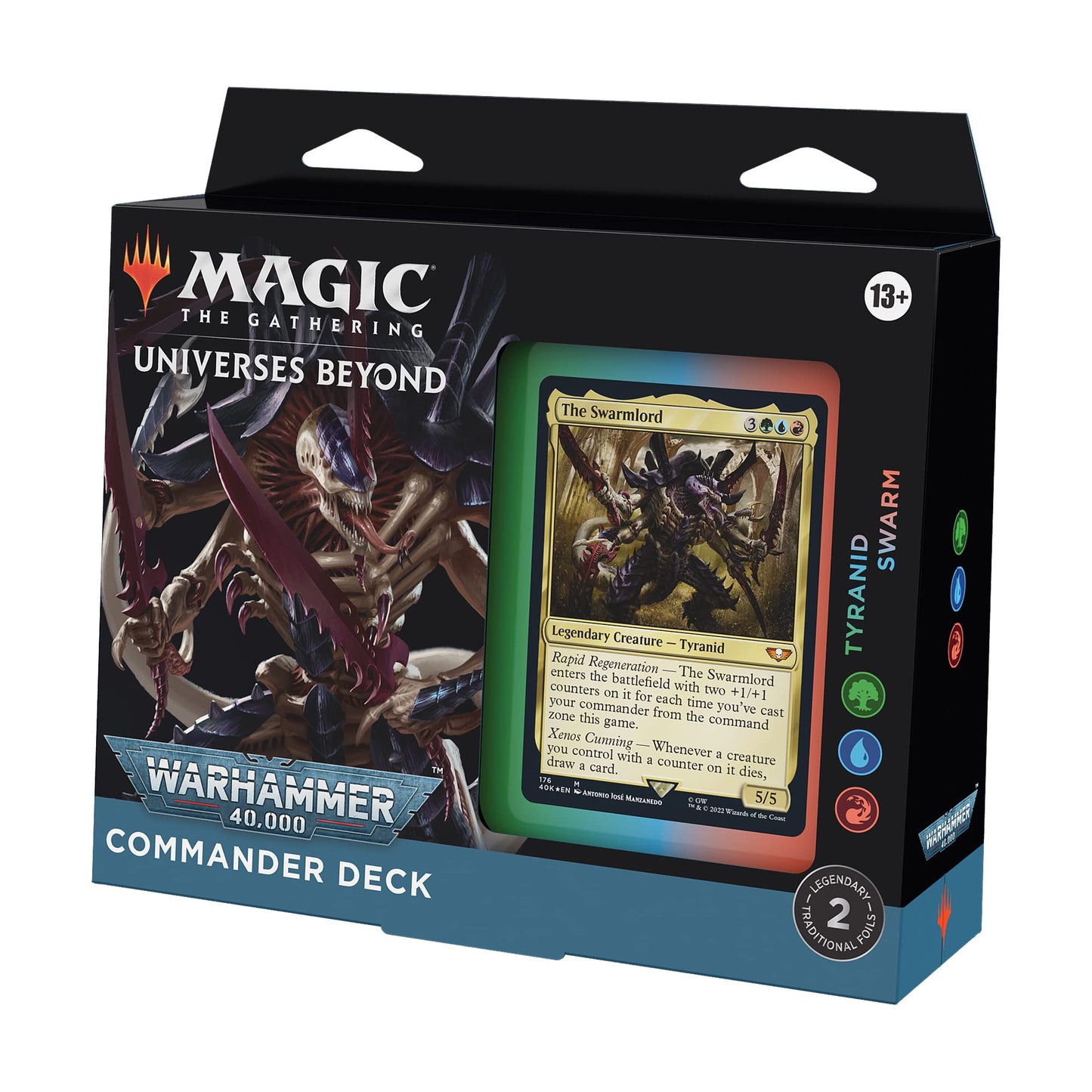 Magic: The Gathering Universes Beyond: Warhammer 40,000 Commander Deck - Tyranid Swarm