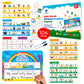 104 Pcs Sentence Building For Kids, Sentence Building Magnets Kit, Learn To Read, Speech Speak Spell Games, Kids Vocabulary Builder, Sentence Building Games, Sight Word Magnets Games - Simply Magic