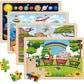 Puzzles For Kids Ages 4-6, 24 Pieces Woodens Puzzle For Toddlers Ages 3 4 5 6 Year Olds Kids Puzzles Children Puzzle For Boys An