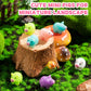 SYWHXY 126PCS Mini Resin Pigs Cute Pigs Figures Miniature, Colorful Tiny Pigs Charms for Cake Topper Garden Landscape Aquarium P