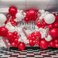 Fotiomrg 110Pcs Red Balloon Garland Arch Kit, 18 12 10 5 Inch Red Latex Balloons Different Sizes Pack For Birthday Graduation Ba