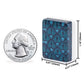 Yellow Mountain Imports American Mahjong Set - Oceana, Acrylic, Model TC-AF001-A, All-in-One Racks, Scoring Coins, Soft Case
