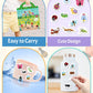 Benresive Reusable Sticker Book For Toddlers 2-4 Years, Fun Travel Stickers For Kids, Waterproof Sticker Books For Toddlers 1-3, Crafts Activities For Todddlers 1-3 2-4 3-5 - Insect