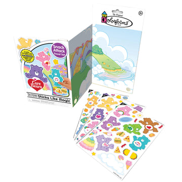 Colorforms Travel Set, Stickers For Kids - Care Bears, Arts And Crafts, Reusable Sticker Book, Kids Stickers, Toddler Crafts, St