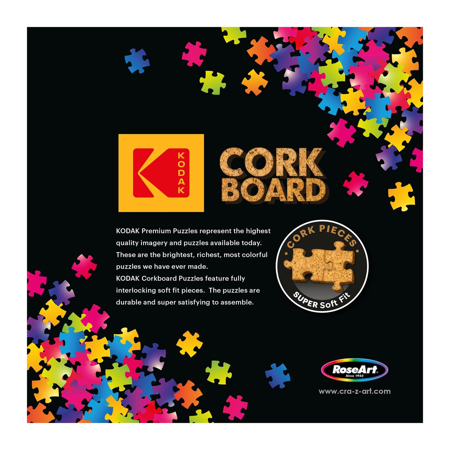 Roseart - Kodak Premium Cork - Coffee - 1000 Piece Jigsaw Puzzle For Adults