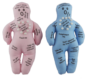 New Wife And New Husband Voodoo Doll - A Gag Gift For Brides