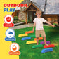 Stepping Stones For Kids Balance Beam Non-Slip Bottom Exercise Coordination And Stability Sensory Toys Toddler Outdoor Toys Kids