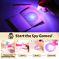 Giftinbox Invisible Ink Pens With Uv Light For Kids, Spy Pen Party Favors For Kids 8-12, 12Pack Invisible Ink Pen And Notebook, Uv Pen For Secret Message Escape Room Birthday Party Favors For Kids 4-8