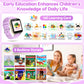 cjc Smart Watch for Kids - HD Touch Screen, Camera, 30+ Games, Pedometer, Purple, Model A10, Ages 4-12, Fun Educational Gift