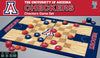 Masterpieces Ncaa Arizona Wildcats, Checkers Board Game, For Ages 6+