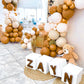 PartyWoo Brown Balloons Pack - 100 pcs in 5"-18" Sizes, Matte Rubber, Perfect for Party Decorations, Model 4711100078573
